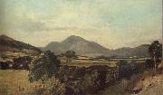 John Constable Keswick,Lake Spain oil painting artist